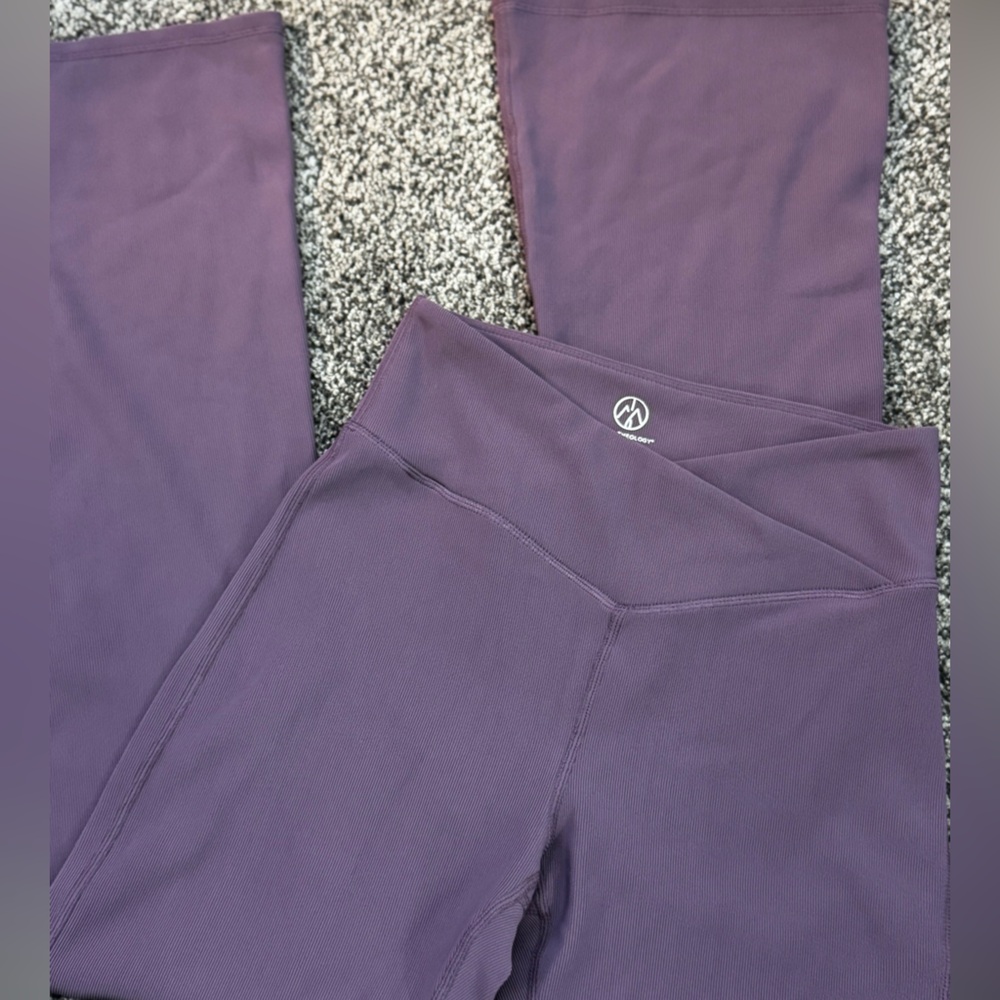 Boot Cut Purple Yoga Pants